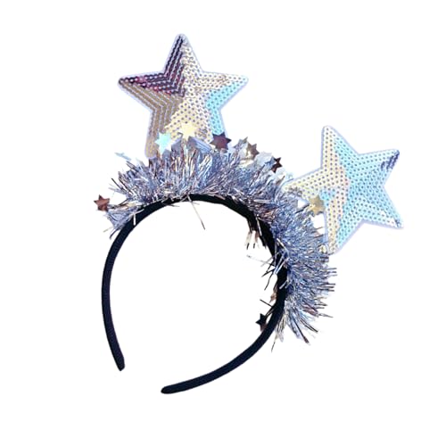 XAGMODSHN Verstellbare glitzernde Kopfbedeckung, bequeme Stirnbänder, Geburtstagsparty, Kopfbedeckung für Partys und Feiern XAGMODSHN Verstellbare glitzernde Kopfbedeckung, bequeme Stirnbänder, Geburtstagsparty, Kopfbedeckung für Partys und Feiern von XAGMODSHN