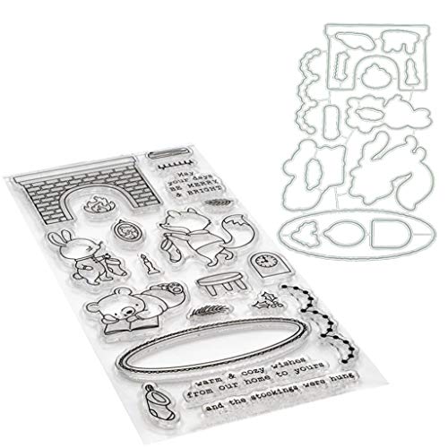 XAGMODSHN Warm Stove Metall-Stanzformen für Scrapbooking, Fotoalbum, Papier, Karten, dekorative Prägung XAGMODSHN Warm Stove Metall-Stanzformen für Scrapbooking, Fotoalbum, Papier, Karten, dekorative Prägung von XAGMODSHN