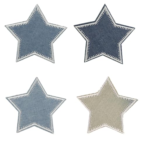 XANHOY Auffälliger bestickter Stern für Kleidung, Mützen, Nähen, Schals, Hochzeitskleider, Dekorationen, Zubehör von XANHOY