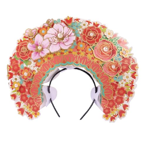 XANHOY Handgefertigtes Blumen-Set, Kopfbedeckung, Bühnenauftritte, Haarteil für Braut und besondere Anlässe XANHOY Handgefertigtes Blumen-Set, Kopfbedeckung, Bühnenauftritte, Haarteil für Braut und besondere Anlässe von XANHOY