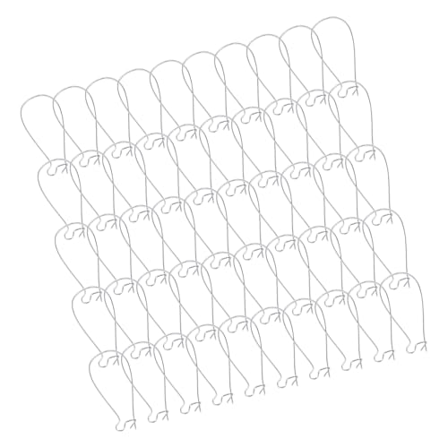 XANHOY Stilvolle Ohrringhaken in Tropfenform, elegante Ohrhaken in Tropfenform, Ohrhaken für trendige Ohrschmuck, Dekoration, 50 Stück XANHOY Stilvolle Ohrringhaken in Tropfenform, elegante Ohrhaken in Tropfenform, Ohrhaken für trendige Ohrschmuck, Dekoration, 50 Stück von XANHOY