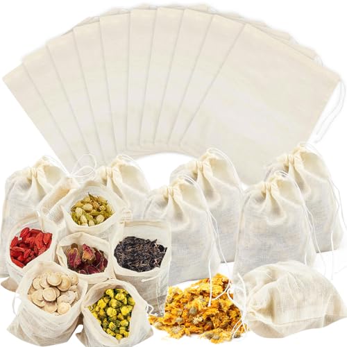 XAVSWRDE 50er Set 10x8cm Kleine Baumwollbeutel Stoffbeutel mit Kordelzug Kleine Baumwoll Musselin Beutel Wiederverwendbar Kleine Jutesäckchen Stoffsäckchen zum befüllen für Obst Tee Kaffee Gewürze XAVSWRDE 50er Set 10x8cm Kleine Baumwollbeutel Stoffbeutel mit Kordelzug Kleine Baumwoll Musselin Beutel Wiederverwendbar Kleine Jutesäckchen Stoffsäckchen zum befüllen für Obst Tee Kaffee Gewürze von XAVSWRDE