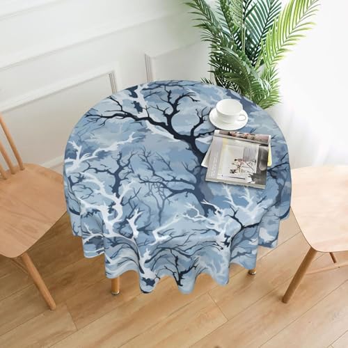 XBKGOHA Runde dekorative Tischdecke, 152,4 cm, Camouflage-Druck, für den Innen- und Außenbereich, auf runden Tischen wie Couchtischen, Esstischen und Bauerntischen XBKGOHA Runde dekorative Tischdecke, 152,4 cm, Camouflage-Druck, für den Innen- und Außenbereich, auf runden Tischen wie Couchtischen, Esstischen und Bauerntischen von XBKGOHA