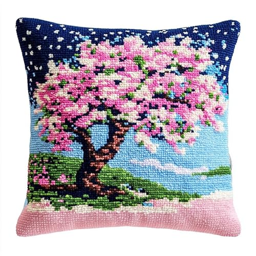 XDEGHUANGSS Bunter Baum Knüpfkissen Set,DIY Knüpfteppich Knüpfpackung,Latch Hook Kissen Kit für Kinder oder Anfänger Erwachsene,Knüpfhaken Selber Knüpfen Set,43x43 cm XDEGHUANGSS Bunter Baum Knüpfkissen Set,DIY Knüpfteppich Knüpfpackung,Latch Hook Kissen Kit für Kinder oder Anfänger Erwachsene,Knüpfhaken Selber Knüpfen Set,43x43 cm von XDEGHUANGSS