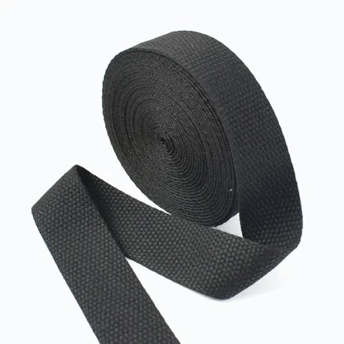 Baumwoll-Gurtband, 4 m, 1,3 mm dick, 20–50 mm, für Rucksäcke, Kleidung, Gürtel, DIY, Nähen, Dekoration, Zubehör Baumwoll-Gurtband, 4 m, 1,3 mm dick, 20–50 mm, für Rucksäcke, Kleidung, Gürtel, DIY, Nähen, Dekoration, Zubehör von XDMING