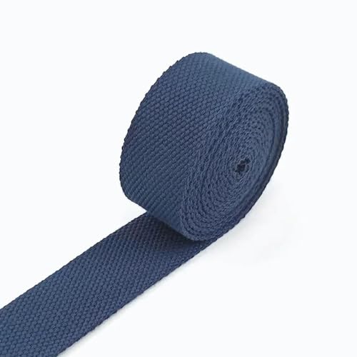 Gurtband, 8 m, 20/25/32/38 mm, 2 mm dick, Polyester-Baumwoll-Leinen, Tasche, Gurtband für Rucksack, Gürtel, Kleidung, Handwerk von XDMING