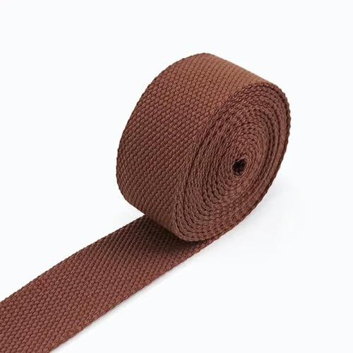 Gurtband aus Polyester-Baumwoll-Leinen, 5 m, 20/25/32/38/50 mm, 2 mm dick, für Rucksack, Gürtel, Kleidung, gewebtes Band Gurtband aus Polyester-Baumwoll-Leinen, 5 m, 20/25/32/38/50 mm, 2 mm dick, für Rucksack, Gürtel, Kleidung, gewebtes Band von XDMING
