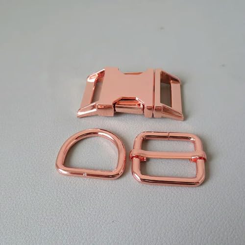 XDMING 1 Satz/Paket 25 mm Starkes Haustier-Hundehalsband, Paracord-Metall-D-Ring-Einsteller, Gürtelschnalle, DIY-Zubehör, Geschirr, handgefertigter Hardware-Verschluss XDMING 1 Satz/Paket 25 mm Starkes Haustier-Hundehalsband, Paracord-Metall-D-Ring-Einsteller, Gürtelschnalle, DIY-Zubehör, Geschirr, handgefertigter Hardware-Verschluss von XDMING