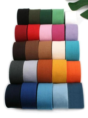 XDMING 10 Meter 30 mm breites Leinenband, Polyester-Baumwoll-Gurtband, Nähtasche, Gürtel, Zubehör für Gürtelherstellung, Nähen, Heimwerken XDMING 10 Meter 30 mm breites Leinenband, Polyester-Baumwoll-Gurtband, Nähtasche, Gürtel, Zubehör für Gürtelherstellung, Nähen, Heimwerken von XDMING