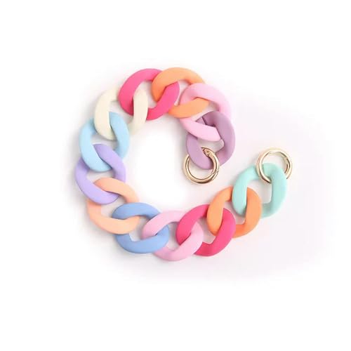 XDMING Ersatzketten für Geldbörsen, DIY-Ersatz-Taschengurtkette, Damen-Handtaschenkette aus Acrylharz, Abnehmbarer Taschengriff, Schultergurt XDMING Ersatzketten für Geldbörsen, DIY-Ersatz-Taschengurtkette, Damen-Handtaschenkette aus Acrylharz, Abnehmbarer Taschengriff, Schultergurt von XDMING