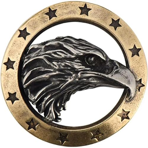 XDMING Messing aushöhlen Adlerkopf Conchos Knopf Leder Handwerk Dekoration für Gürtel Geldbörse Sattel Lederhandwerk Ornament Zubehör XDMING Messing aushöhlen Adlerkopf Conchos Knopf Leder Handwerk Dekoration für Gürtel Geldbörse Sattel Lederhandwerk Ornament Zubehör von XDMING