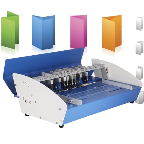Elektrische Rillmaschine 20" (520mm) Elektrischer Riller/Ritzer/Perforator, Breite Einstellbare Vollmetall Elektrische Einstanzmaschine von XEEAOFE