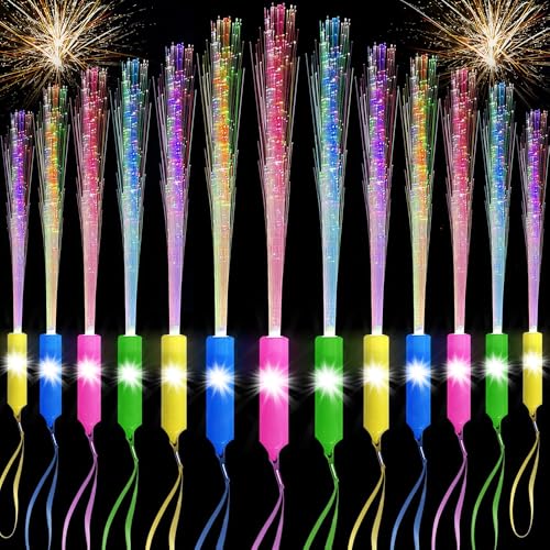 XEERUN 20 Stück LED Leuchtstab Glasfaser, Leuchtstab Kinder, Leuchtstäbe Party, leuchtstäbe glasfaser bunt, für Weihnachten, Party, Konzert, Hochzeit XEERUN 20 Stück LED Leuchtstab Glasfaser, Leuchtstab Kinder, Leuchtstäbe Party, leuchtstäbe glasfaser bunt, für Weihnachten, Party, Konzert, Hochzeit von XEERUN