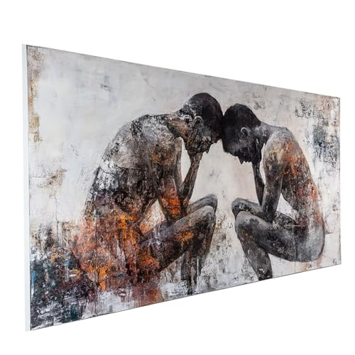 5D Diamond Painting Erwachsene Abstrakt Square Volldiamant Malen Nach Zahlen Paar, Diamant Strasssteine DIY Set mit Diamond Painting Zubehör, Bastelset Erwachsene für Zimmer Deko 60x30cm Model-14882 von XELIETOO