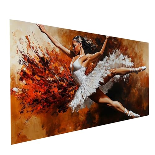 5D Diamond Painting Erwachsene Ballett Square Volldiamant Malen Nach Zahlen Abstrakt, Diamant Strasssteine DIY Set mit Diamond Painting Zubehör,Bastelset Erwachsene für Zimmer Deko 160x80cm Model07495 5D Diamond Painting Erwachsene Ballett Square Volldiamant Malen Nach Zahlen Abstrakt, Diamant Strasssteine DIY Set mit Diamond Painting Zubehör,Bastelset Erwachsene für Zimmer Deko 160x80cm Model07495 von XELIETOO