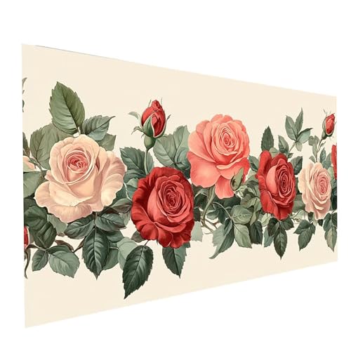5D Diamond Painting Erwachsene Blume Square Volldiamant Malen Nach Zahlen Pflanzen, Diamant Strasssteine DIY Set mit Diamond Painting Zubehör, Bastelset Erwachsene für Zimmer Deko 200x100cm Model09032 5D Diamond Painting Erwachsene Blume Square Volldiamant Malen Nach Zahlen Pflanzen, Diamant Strasssteine DIY Set mit Diamond Painting Zubehör, Bastelset Erwachsene für Zimmer Deko 200x100cm Model09032 von XELIETOO