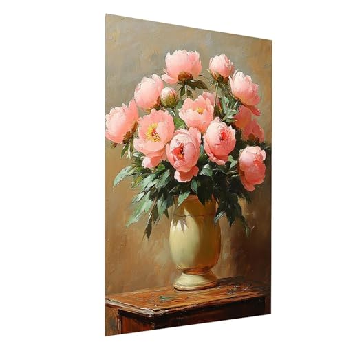 5D Diamond Painting Erwachsene Blume Square Volldiamant Malen Nach Zahlen Pflanzen, Diamant Strasssteine DIY set mit Diamond Painting Zubehör, Bastelset Erwachsene für Zimmer Deko 25x35CM Model-10958 von XELIETOO