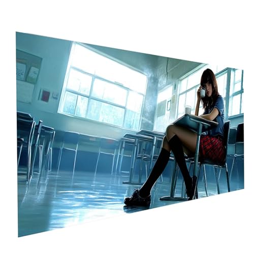 5D Diamond Painting Erwachsene Frau Runden Volldiamant Malen Nach Zahlen Milch, Diamant Strasssteine DIY Set mit Diamond Painting Zubehör, Bastelset Erwachsene für Zimmer Deko 120 x 60cm Model-08373 von XELIETOO