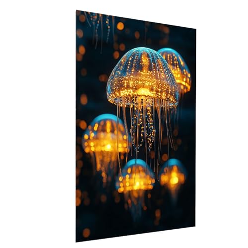 5D Diamond Painting Erwachsene Qualle Square Volldiamant Malen Nach Zahlen Tier, Diamant Strasssteine DIY set mit Diamond Painting Zubehör, Bastelset Erwachsene für Deko Wohnzimmer 60x85CM Model-11743 5D Diamond Painting Erwachsene Qualle Square Volldiamant Malen Nach Zahlen Tier, Diamant Strasssteine DIY set mit Diamond Painting Zubehör, Bastelset Erwachsene für Deko Wohnzimmer 60x85CM Model-11743 von XELIETOO