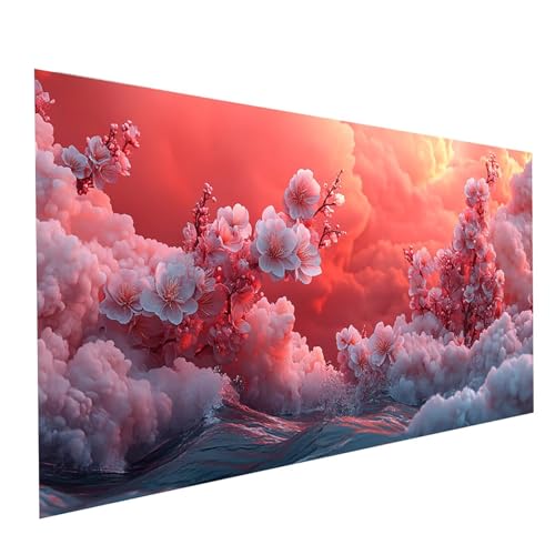 5D Diamond Painting Erwachsene Rosa Square Volldiamant Malen Nach Zahlen Blume, Diamant Strasssteine DIY Set mit Diamond Painting Zubehör, Bastelset Erwachsene für Zimmer Deko 160 x 80 cm Model-08391 5D Diamond Painting Erwachsene Rosa Square Volldiamant Malen Nach Zahlen Blume, Diamant Strasssteine DIY Set mit Diamond Painting Zubehör, Bastelset Erwachsene für Zimmer Deko 160 x 80 cm Model-08391 von XELIETOO