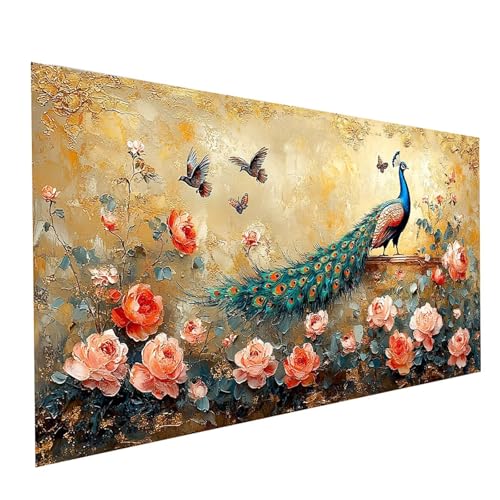 5D Diamond Painting Erwachsene Schmetterling Runden Volldiamant Malen Nach Zahlen Pfau, Diamant Strasssteine DIY Set mit Diamond Painting Zubehör, Bastelset Erwachsene, Zimmer Deko 60x30cm Model-00946 5D Diamond Painting Erwachsene Schmetterling Runden Volldiamant Malen Nach Zahlen Pfau, Diamant Strasssteine DIY Set mit Diamond Painting Zubehör, Bastelset Erwachsene, Zimmer Deko 60x30cm Model-00946 von XELIETOO