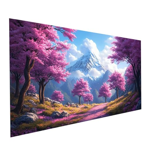 5D Diamond Painting Erwachsene Schneeberg Square Volldiamant Malen Nach Zahlen Landschaft, Diamant Strasssteine DIY Set mit Diamond Painting Zubehör, Bastelset Erwachsene Room Decor 60x30cm Model10850 5D Diamond Painting Erwachsene Schneeberg Square Volldiamant Malen Nach Zahlen Landschaft, Diamant Strasssteine DIY Set mit Diamond Painting Zubehör, Bastelset Erwachsene Room Decor 60x30cm Model10850 von XELIETOO