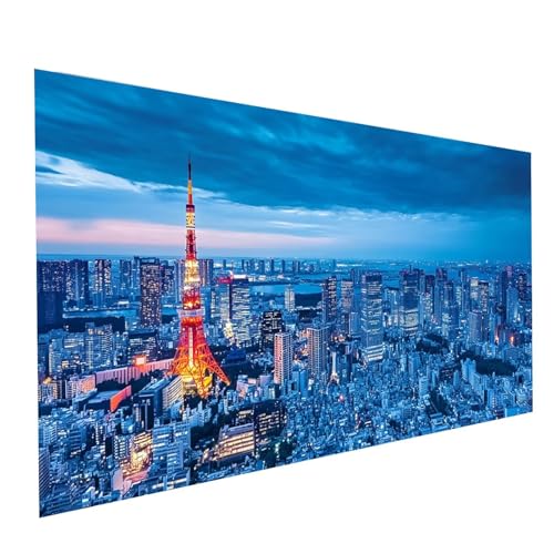 5D Diamond Painting Erwachsene Stadt Runden Volldiamant Malen Nach Zahlen Landschaft, Diamant Strasssteine DIY Set mit Diamond Painting Zubehör,Bastelset Erwachsene für Zimmer Deko 160x80cm Model06295 5D Diamond Painting Erwachsene Stadt Runden Volldiamant Malen Nach Zahlen Landschaft, Diamant Strasssteine DIY Set mit Diamond Painting Zubehör,Bastelset Erwachsene für Zimmer Deko 160x80cm Model06295 von XELIETOO