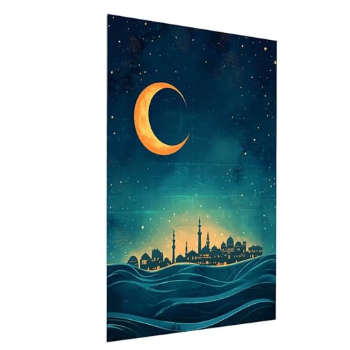 5D Diamond Painting Erwachsene Stadt Square Volldiamant Malen Nach Zahlen Mond, Diamant Strasssteine DIY set mit Diamond Painting Zubehör, Bastelset Erwachsene für Zimmer Deko 90 x 120 cm Model-12334 5D Diamond Painting Erwachsene Stadt Square Volldiamant Malen Nach Zahlen Mond, Diamant Strasssteine DIY set mit Diamond Painting Zubehör, Bastelset Erwachsene für Zimmer Deko 90 x 120 cm Model-12334 von XELIETOO