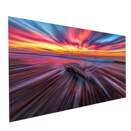 5D Diamond Painting Erwachsene Strand Square Volldiamant Malen Nach Zahlen Abstrakt, Diamant Strasssteine DIY Set mit Diamond Painting Zubehör, Bastelset Erwachsene für Zimmer Deko 80x40cm Model-08451 von XELIETOO