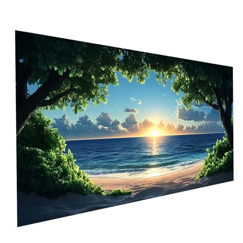 5D Diamond Painting Erwachsene Strand Square Volldiamant Malen Nach Zahlen Meerblick, Diamant Strasssteine DIY Set mit Diamond Painting Zubehör, Bastelset Erwachsene, Zimmer Deko 120x60cm Model-06949 5D Diamond Painting Erwachsene Strand Square Volldiamant Malen Nach Zahlen Meerblick, Diamant Strasssteine DIY Set mit Diamond Painting Zubehör, Bastelset Erwachsene, Zimmer Deko 120x60cm Model-06949 von XELIETOO