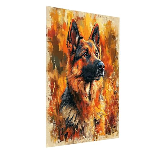 5D Diamond Painting Erwachsene Tier Square Volldiamant Malen Nach Zahlen Hund, Diamant Strasssteine DIY set mit Diamond Painting Zubehör, Bastelset Erwachsene für Deko Wohnzimmer 60 x 85cm Model-12859 5D Diamond Painting Erwachsene Tier Square Volldiamant Malen Nach Zahlen Hund, Diamant Strasssteine DIY set mit Diamond Painting Zubehör, Bastelset Erwachsene für Deko Wohnzimmer 60 x 85cm Model-12859 von XELIETOO