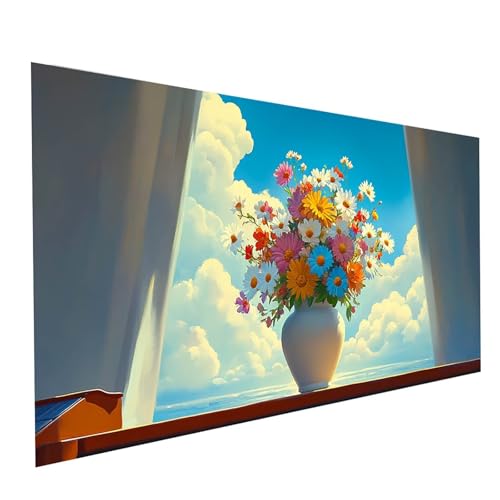 5D Diamond Painting Erwachsene Vase Runden Volldiamant Malen Nach Zahlen Blume, Diamant Strasssteine DIY Set mit Diamond Painting Zubehör, Bastelset Erwachsene für Zimmer Deko 160 x 80 cm Model-08823 5D Diamond Painting Erwachsene Vase Runden Volldiamant Malen Nach Zahlen Blume, Diamant Strasssteine DIY Set mit Diamond Painting Zubehör, Bastelset Erwachsene für Zimmer Deko 160 x 80 cm Model-08823 von XELIETOO