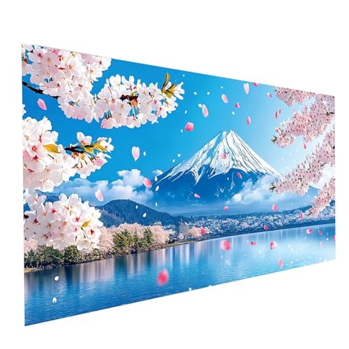 5D Diamond Painting Erwachsene Vulkan Fuji Runden Volldiamant Malen Nach Zahlen Verträumt, Diamant Strasssteine DIY Set mit Diamond Painting Zubehör, Bastelset Erwachsene Room Decor 60x30cm Model06194 5D Diamond Painting Erwachsene Vulkan Fuji Runden Volldiamant Malen Nach Zahlen Verträumt, Diamant Strasssteine DIY Set mit Diamond Painting Zubehör, Bastelset Erwachsene Room Decor 60x30cm Model06194 von XELIETOO