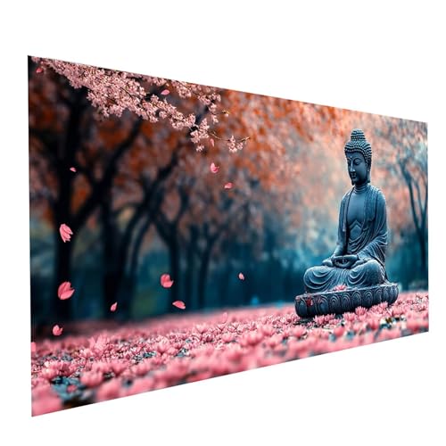 5D Diamond Painting Erwachsene Zen Runden Volldiamant Malen Nach Zahlen Blume, Diamant Strasssteine DIY Set mit Diamond Painting Zubehör, Bastelset Erwachsene für Zimmer Deko 80x40cm Model-09171 5D Diamond Painting Erwachsene Zen Runden Volldiamant Malen Nach Zahlen Blume, Diamant Strasssteine DIY Set mit Diamond Painting Zubehör, Bastelset Erwachsene für Zimmer Deko 80x40cm Model-09171 von XELIETOO