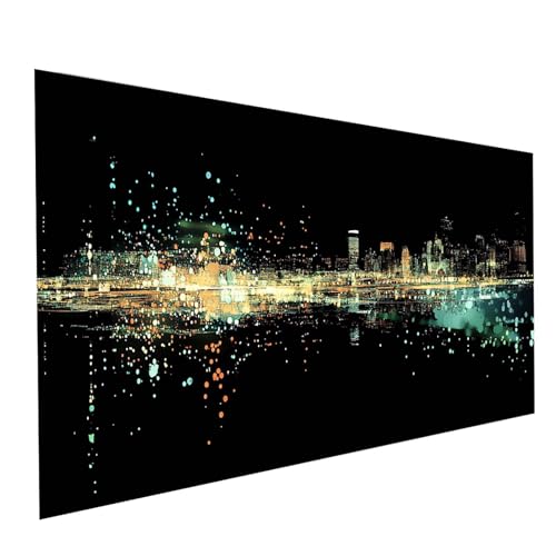 Diamond Painting Abstrakt, 5D DIY Malen Nach Zahlen Erwachsene mit Diamond 60 x 120cm, Diamant Painting Bilder Stadt, Square Strasssteine Stickerei Embroidery kit, für Deko Wohnzimmer Model-09677 Diamond Painting Abstrakt, 5D DIY Malen Nach Zahlen Erwachsene mit Diamond 60 x 120cm, Diamant Painting Bilder Stadt, Square Strasssteine Stickerei Embroidery kit, für Deko Wohnzimmer Model-09677 von XELIETOO