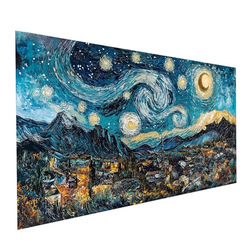 Diamond Painting Abstrakt, 5D DIY Malen Nach Zahlen Erwachsene mit Diamond 70 x 140 cm, Diamant Painting Bilder Sternenhimmel, Runden Strasssteine Stickerei Embroidery kit, für Zimmer Deko Model-00478 Diamond Painting Abstrakt, 5D DIY Malen Nach Zahlen Erwachsene mit Diamond 70 x 140 cm, Diamant Painting Bilder Sternenhimmel, Runden Strasssteine Stickerei Embroidery kit, für Zimmer Deko Model-00478 von XELIETOO