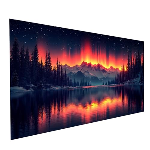 Diamond Painting Aurora, 5D DIY Malen Nach Zahlen Erwachsene mit Diamond 80x160cm, Diamant Painting Bilder Baum, Runden Strasssteine Stickerei Embroidery kit, für Wandbilder Zimmer Deko Model-07359 Diamond Painting Aurora, 5D DIY Malen Nach Zahlen Erwachsene mit Diamond 80x160cm, Diamant Painting Bilder Baum, Runden Strasssteine Stickerei Embroidery kit, für Wandbilder Zimmer Deko Model-07359 von XELIETOO