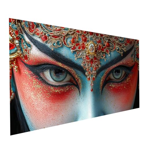 Diamond Painting Chinesischer Stil, 5D DIY Malen Nach Zahlen Erwachsene mit Diamond 30x60cm, Diamant Painting Bilder Drama, Square Strasssteine Stickerei Embroidery kit, für Zimmer Deko Model-00202 Diamond Painting Chinesischer Stil, 5D DIY Malen Nach Zahlen Erwachsene mit Diamond 30x60cm, Diamant Painting Bilder Drama, Square Strasssteine Stickerei Embroidery kit, für Zimmer Deko Model-00202 von XELIETOO