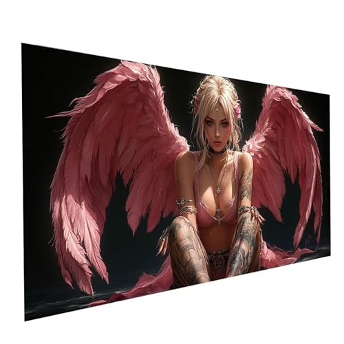 Diamond Painting Engel, 5D DIY Malen Nach Zahlen Erwachsene mit Diamond 60x120cm, Diamant Painting Bilder Flügel, Square Strasssteine Stickerei Embroidery kit, für Wandbilder Zimmer Deko Model-13933 von XELIETOO