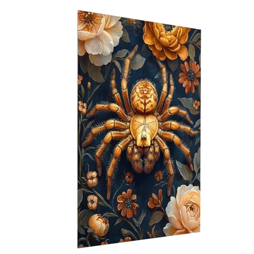 Diamond Painting Erwachsene Blume Square Volldiamant Malen Nach Zahlen Spinne, Diamant Strasssteine DIY set mit Diamond Painting Zubehör, Bastelset Erwachsene für Zimmer Deko 100 x 135 cm Model-12815 Diamond Painting Erwachsene Blume Square Volldiamant Malen Nach Zahlen Spinne, Diamant Strasssteine DIY set mit Diamond Painting Zubehör, Bastelset Erwachsene für Zimmer Deko 100 x 135 cm Model-12815 von XELIETOO