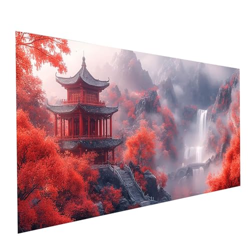Diamond Painting Erwachsene Landschaft Runden Volldiamant Malen Nach Zahlen Architektur, Diamant Strasssteine DIY Set mit Diamond Painting Zubehör, Bastelset Erwachsene Room Decor 160x80cm Model-05303 Diamond Painting Erwachsene Landschaft Runden Volldiamant Malen Nach Zahlen Architektur, Diamant Strasssteine DIY Set mit Diamond Painting Zubehör, Bastelset Erwachsene Room Decor 160x80cm Model-05303 von XELIETOO