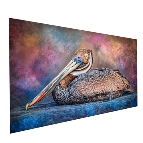 Diamond Painting Pelikane, 5D DIY Malen Nach Zahlen Erwachsene mit Diamond 60 x 120cm, Diamant Painting Bilder Tier, Runden Strasssteine Stickerei Embroidery kit, für Wandbilder Zimmer Deko Model05309 Diamond Painting Pelikane, 5D DIY Malen Nach Zahlen Erwachsene mit Diamond 60 x 120cm, Diamant Painting Bilder Tier, Runden Strasssteine Stickerei Embroidery kit, für Wandbilder Zimmer Deko Model05309 von XELIETOO