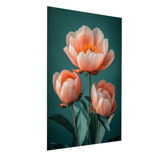 Diamond Painting Pflanzen, 5D DIY Malen Nach Zahlen Erwachsene mit Diamond, Diamant Painting Bilder Blume, Square Strasssteine Stickerei Embroidery kit, für Deko Wohnzimmer 80 x 110 cm Model-10953 von XELIETOO