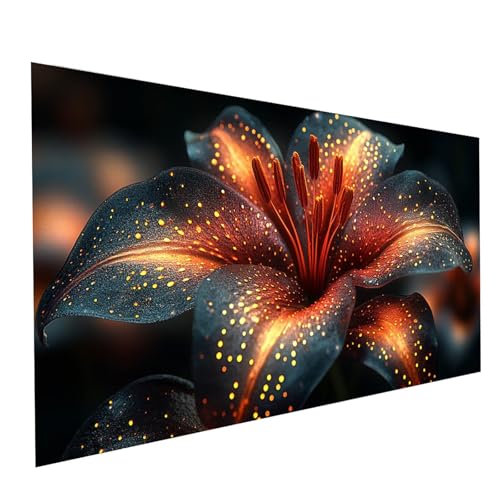 Diamond Painting Pflanzen, 5D DIY Malen Nach Zahlen Erwachsene mit Diamond 70x140cm, Diamant Painting Bilder Blume, Square Strasssteine Stickerei Embroidery kit, für Wandbilder Zimmer Deko Model-09806 von XELIETOO