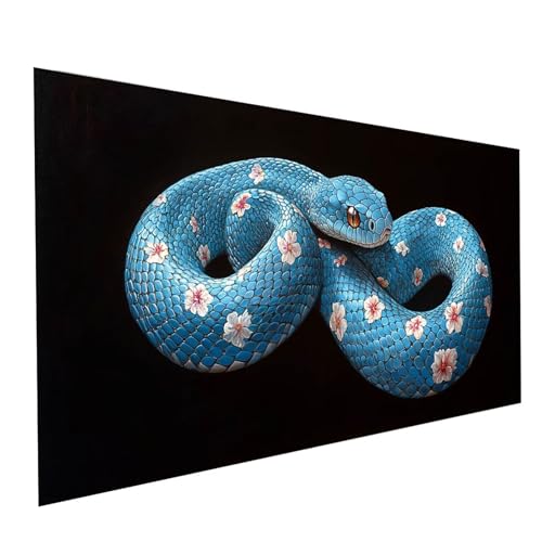 Diamond Painting Schlange, 5D DIY Malen Nach Zahlen Erwachsene mit Diamond 30 x 60cm, Diamant Painting Bilder Tier, Runden Strasssteine Stickerei Embroidery kit, für Wandbilder Zimmer Deko Model-10682 Diamond Painting Schlange, 5D DIY Malen Nach Zahlen Erwachsene mit Diamond 30 x 60cm, Diamant Painting Bilder Tier, Runden Strasssteine Stickerei Embroidery kit, für Wandbilder Zimmer Deko Model-10682 von XELIETOO