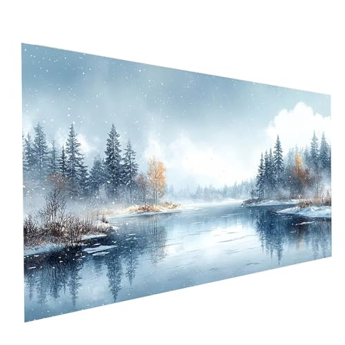 Diamond Painting Verträumt, 5D DIY Malen Nach Zahlen Erwachsene mit Diamond 70 x 140cm, Diamant Painting Bilder Landschaft, Square Strasssteine Stickerei Embroidery kit, für Zimmer Deko Model-07470 Diamond Painting Verträumt, 5D DIY Malen Nach Zahlen Erwachsene mit Diamond 70 x 140cm, Diamant Painting Bilder Landschaft, Square Strasssteine Stickerei Embroidery kit, für Zimmer Deko Model-07470 von XELIETOO