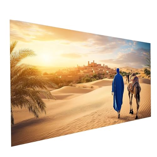 Diamond Painting Wüste, 5D DIY Malen Nach Zahlen Erwachsene mit Diamond 100 x 200cm, Diamant Painting Bilder Stadt, Runden Strasssteine Stickerei Embroidery kit, für Wandbilder Zimmer Deko Model-07616 Diamond Painting Wüste, 5D DIY Malen Nach Zahlen Erwachsene mit Diamond 100 x 200cm, Diamant Painting Bilder Stadt, Runden Strasssteine Stickerei Embroidery kit, für Wandbilder Zimmer Deko Model-07616 von XELIETOO