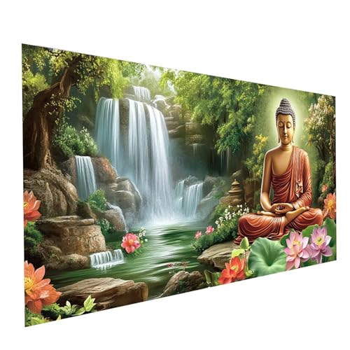 Diamond Painting Zen, 5D DIY Malen Nach Zahlen Erwachsene mit Diamond 70x140cm, Diamant Painting Bilder Blume, Square Strasssteine Stickerei Embroidery kit, für Wandbilder Zimmer Deko Model-05390 Diamond Painting Zen, 5D DIY Malen Nach Zahlen Erwachsene mit Diamond 70x140cm, Diamant Painting Bilder Blume, Square Strasssteine Stickerei Embroidery kit, für Wandbilder Zimmer Deko Model-05390 von XELIETOO