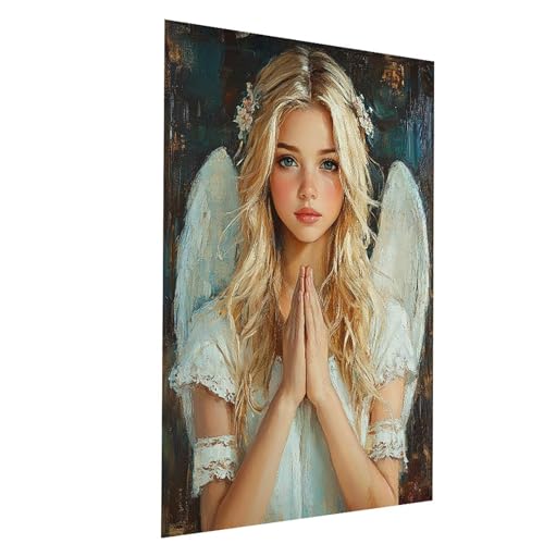 Malen Nach Zahlen Erwachsene Engel Malen Nach Zahlen Kinder Frau, DIY Set Erwachsene Paint by Numbers, Farbe Leinwand Zum Bemalen 80x60CM für Wanddeko Wohnzimmer Geschenke für Frauen Mann Model-02526 Malen Nach Zahlen Erwachsene Engel Malen Nach Zahlen Kinder Frau, DIY Set Erwachsene Paint by Numbers, Farbe Leinwand Zum Bemalen 80x60CM für Wanddeko Wohnzimmer Geschenke für Frauen Mann Model-02526 von XELIETOO