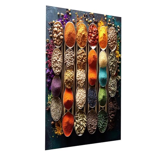 Malen Nach Zahlen Erwachsene Gewürze Malen Nach Zahlen Kinder Landschaft, DIY Set Erwachsene Paint by Numbers, Farbe Leinwand Zum Bemalen 95 x 70CM für Deko Wohnzimmer Geschenke für Frauen Model-00673 Malen Nach Zahlen Erwachsene Gewürze Malen Nach Zahlen Kinder Landschaft, DIY Set Erwachsene Paint by Numbers, Farbe Leinwand Zum Bemalen 95 x 70CM für Deko Wohnzimmer Geschenke für Frauen Model-00673 von XELIETOO